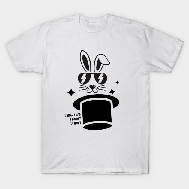 I Wish! Old School Easter Bunny T-Shirt by Three Little Birds